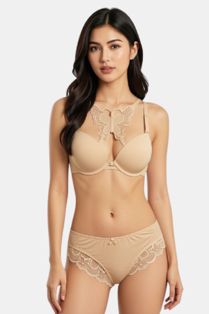 New Butterfly Style Front Open Bra Penty